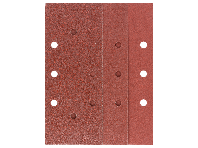 10-delni komplet brusilnih listov Bosch za vibracijski brusilnik, Dimenzije: 93x185mm, Zrnatost: 60, 120, 180, 2609256B07